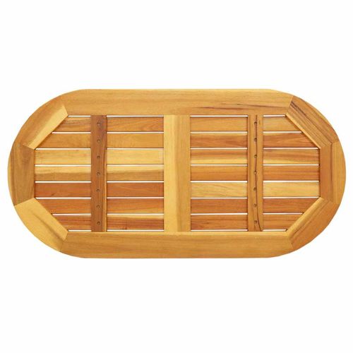 Blat stołu Brązowy 90 x 45 x 2 cm lite drewno akacjowe na Arena.pl