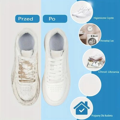 Worek torba do prania butów przeciw odkształcaniu się beżowy z na Arena.pl