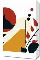 Obraz 30x50cm Ogień i Flora