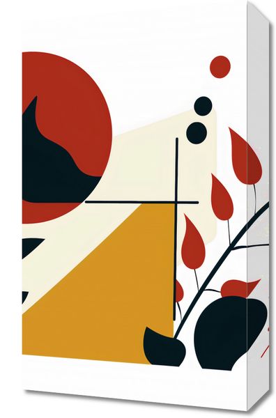 Obraz 30x50cm Ogień i Flora zdjęcie 1