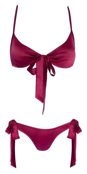 Bra And Briefs Red L/Xl zdjęcie 4