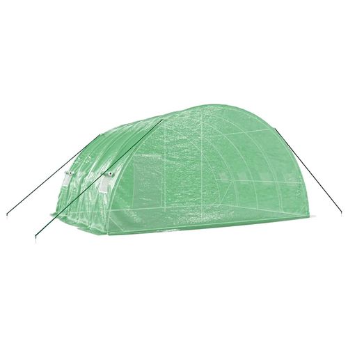 Szklarnia ze stalową ramą, zielona, 24 m², 6x4x2,85 m na Arena.pl