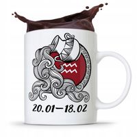 Znaki Zodiaku Zodiakara Kubek Horoskop Wodnik Z Nadrukiem Ze Zdjęciem