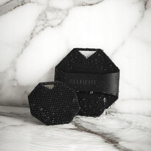 ALLMENT SCRUBBER DUO Antybakteryjna Myjka Szczotka Do Ciała Silikon Zestaw na Arena.pl