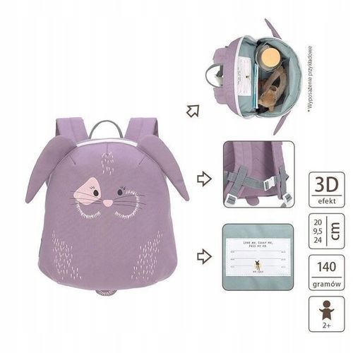 Plecak mini do przedszkola dla dzieci About Friends Królik, Lassig na Arena.pl