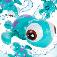 ŻÓŁWIK ŻÓŁW NAKRĘCANA ZABAWKA PŁYWAJĄJĄCA DO WODY WANNY KĄPIELI WODNA