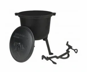 Kociołek żeliwny myśliwski 8 litrów zdjęcie 6