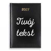 Kalendarz książkowy 2027 + GRAWER twojego dowolnego tekstu