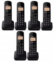 PANASONIC KX TGB 612 BEZPRZEWODOWY 6 SŁUCHAWEK