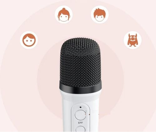 BEZPRZEWODOWY ZESTAW DO KARAOKE DLA DZIECI BLUETOOTH GŁOŚNIK + 2 MIKROFONY na Arena.pl