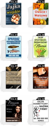 Ulotki A5 reklamowe firmowe 1000 szt dużo wzorów OBIADY DOMOWE na Arena.pl