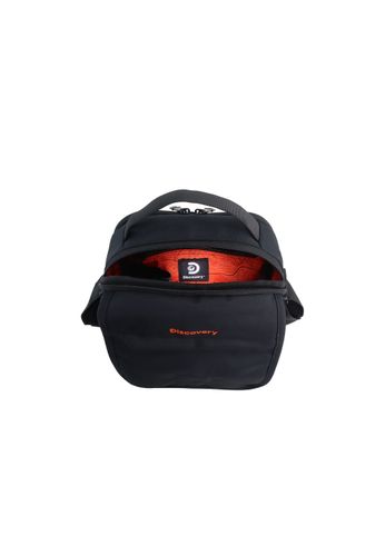 Torba na ramię z klapą Discovery GEYSER czarna na Arena.pl
