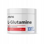 UNS L-Glutamine 200g CZYSTY AMINOKWAS GLUTAMINA REGENERACJA MIĘŚNIE