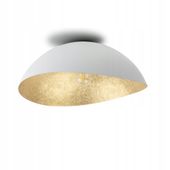 PLAFON LAMPA SUFITOWA SIGMA SOLARIS M 40612 BIAŁY / ZŁOTY
