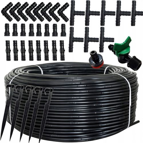 LINIA KROPLUJĄCA XXL 100m + 100el NAWODNIENIE KROPELKOWE WĄŻ KROPELKUJĄCY na Arena.pl