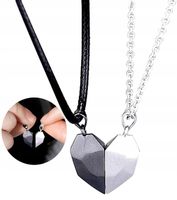 Naszyjniki Serce Dla Par Magnetyczny Dwie połówki
