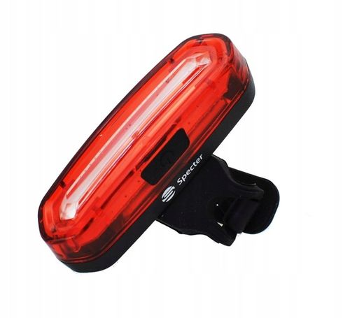 Tylna lampka latarka rowerowa czerwone światło LED AQY SPECTER USB TYP C na Arena.pl