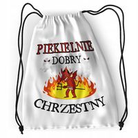 Plecak Dla Chrzestnego Szkolny Worek Torba Z Nadrukiem Ze Zdjęciem