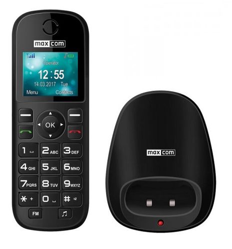 Telefon Stacjonarny Na Kartę Sim Maxcom Mm35D na Arena.pl