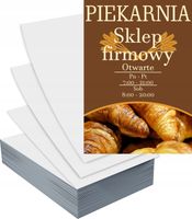 Ulotki A6 100szt reklamowe firmowe PIEKARNIA TWOJA NAZWA gotowe wzory