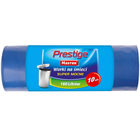 WORKI NA ŚMIECI 160L MASTER PRESTIGE NIEBIESKIE 10szt