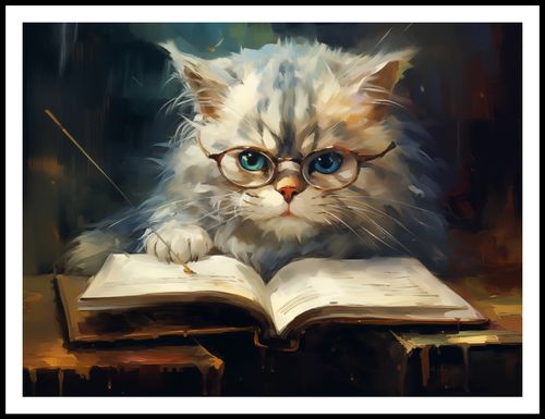 Plakat 100x75cm Ucz Się Ucz na Arena.pl