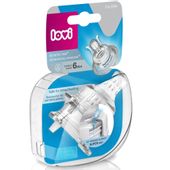 LOVI Smoczek dynamiczny do butelki średni 6m+ 2 sztuki ORG OPAK