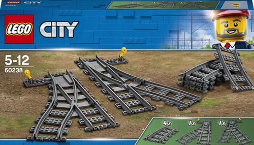 LEGO City 60238 Zwrotnice na Arena.pl