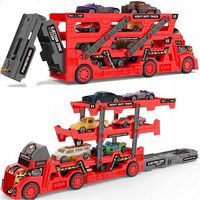 TIR laweta + 6 autka resoraki wyrzutnia cięzarówka Ciężarówka do przewozu s