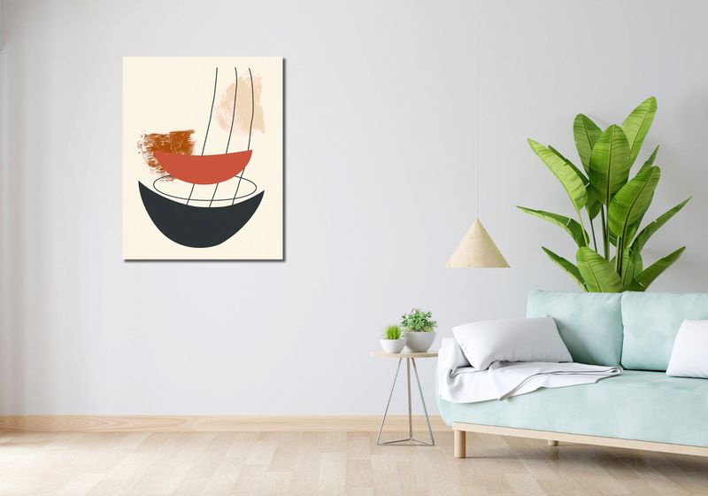 Obraz 70x90cm Wiatr w Żaglu zdjęcie 2