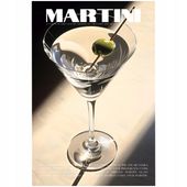 2 x Plakat 80x60 Martini przepis na drink koktajl do baru restauracji kuchn