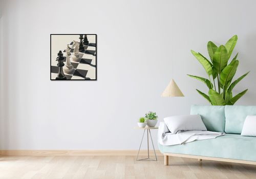 Plakat 60x60cm Szach i Mat na Arena.pl