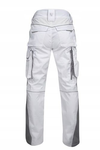 Spodnie Robocze Monterskie Elastyczne Modne Białe Malarskie ARDON URBAN+ 52 na Arena.pl