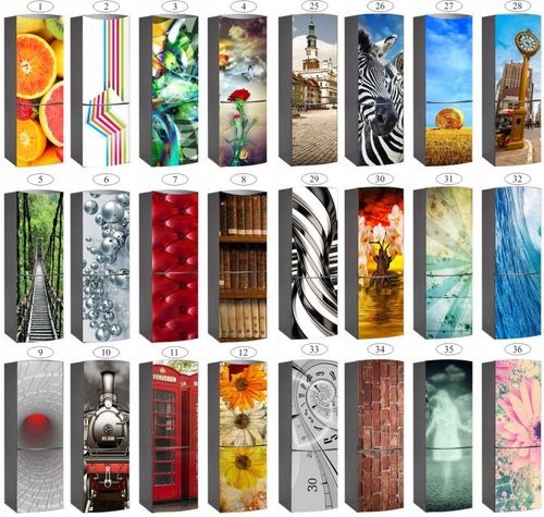 NAKLEJKA na lodówkę naklejki skin OZDOBA na Arena.pl