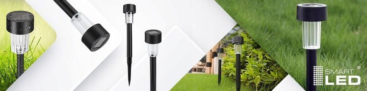 Lampa solarna LED ogrodowa lampka wbijana słupek zdjęcie 7