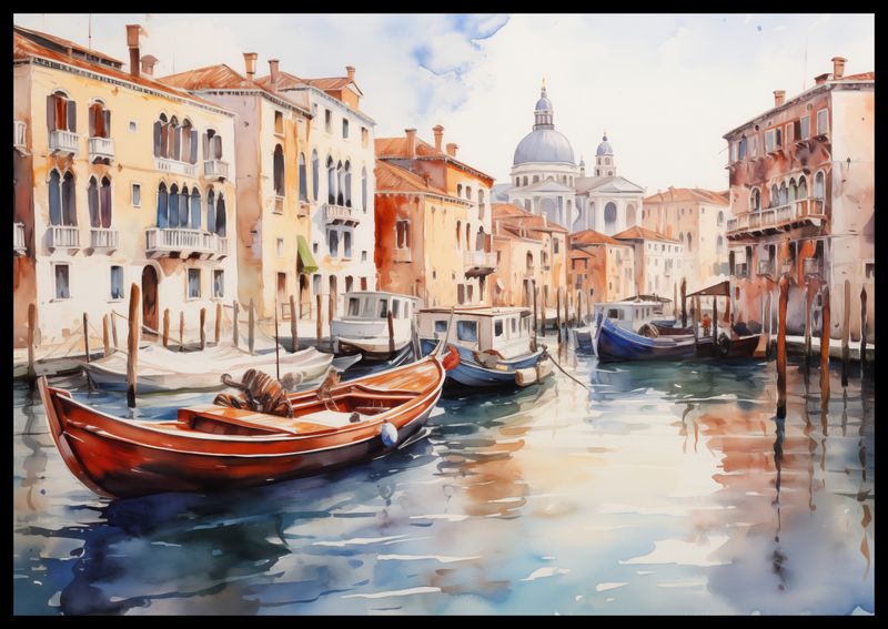 Plakat 66,5x46,5cm Wenecka Impresja zdjęcie 2