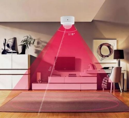 Czujnik Ruchu PIR ZigBee TUYA Micro Sensor Detektor Smart Life Zigbee2MQTT na Arena.pl