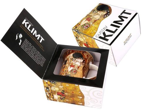 Kubek - G. Klimt, Pocałunek (CARMANI) na Arena.pl