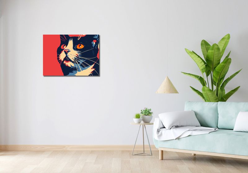 Obraz 70x50cm Szok zdjęcie 2