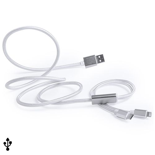 Kabel USB do Micro USB i Lighting (120 cm) 145786 na Arena.pl