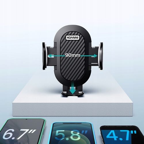 UCHWYT DO SAMOCHODU NA TELEFON SZYBĘ KOKPIT SOMOCHODOWY REGULOWANY na Arena.pl