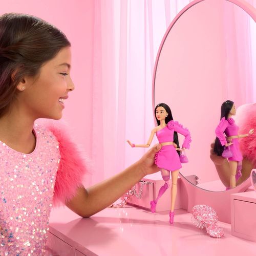 ND01_252156 Barbie Deluxe Style lalka w sukience na Arena.pl