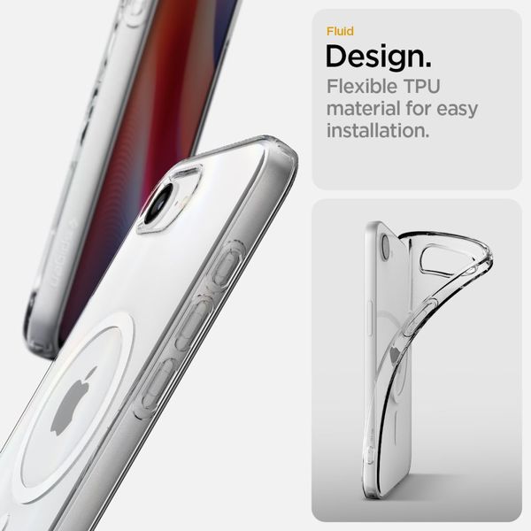 spigen liquid crystal mag magsafe iphone 16e clear zdjęcie 11