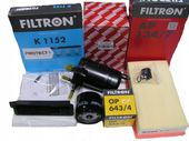 FILTRY ZESTAW 4x NISSAN MICRA K12 NOTE K11 1.5DCI