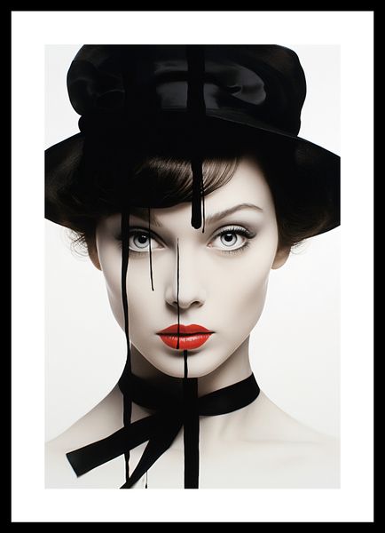 Plakat 30x45cm Atramentowa Aura zdjęcie 3
