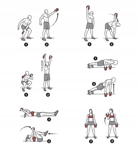 KETTLEBELL odważnik 6 KG kula KETTLE HANTLA hantel FITNESS ABS DO ĆWICZEŃ na Arena.pl