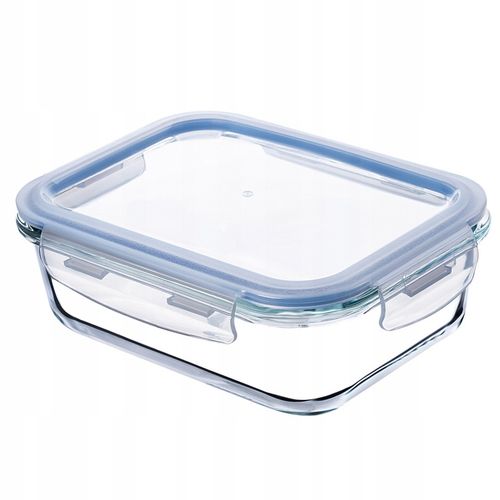 SZKLANY POJEMNIK NA ŻYWNOŚĆ JEDZENIE 1040ml Z POKRYWKĄ PUDEŁKO ŚNIADANIÓWKA na Arena.pl