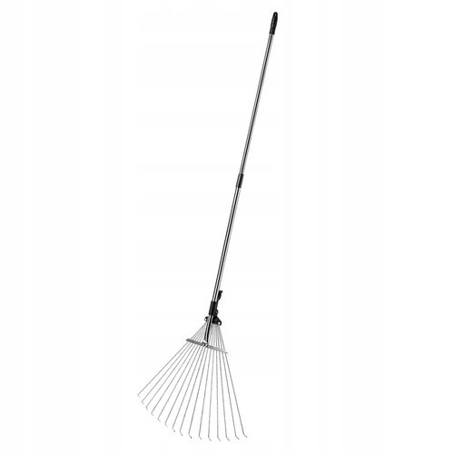 GRABIE METALOWE DO LIŚCI TRAWY Z TRZONKIEM WACHLARZOWE REGULOWANE na Arena.pl