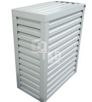 Osłona pompy ciepła 90x40x140 cm biały TKD188