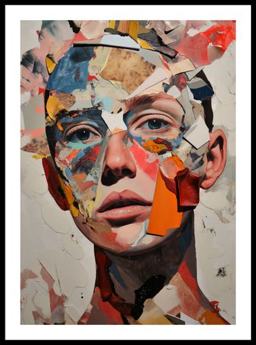 Plakat 42x59,4cm Podział Samego Siebie na Arena.pl